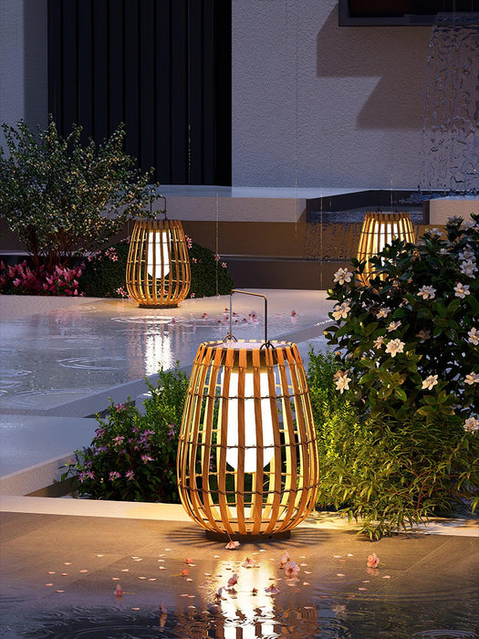 Tropic Braid Lantern Outdoor Lamp-DWHOME