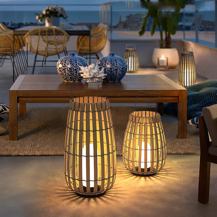 Tropic Braid Lantern Outdoor Lamp-DWHOME