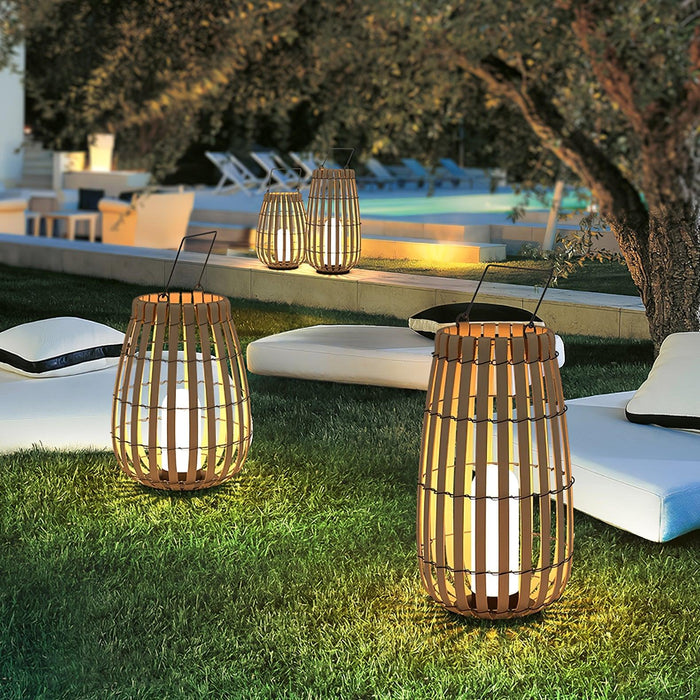 Tropic Braid Lantern Outdoor Lamp-DWHOME