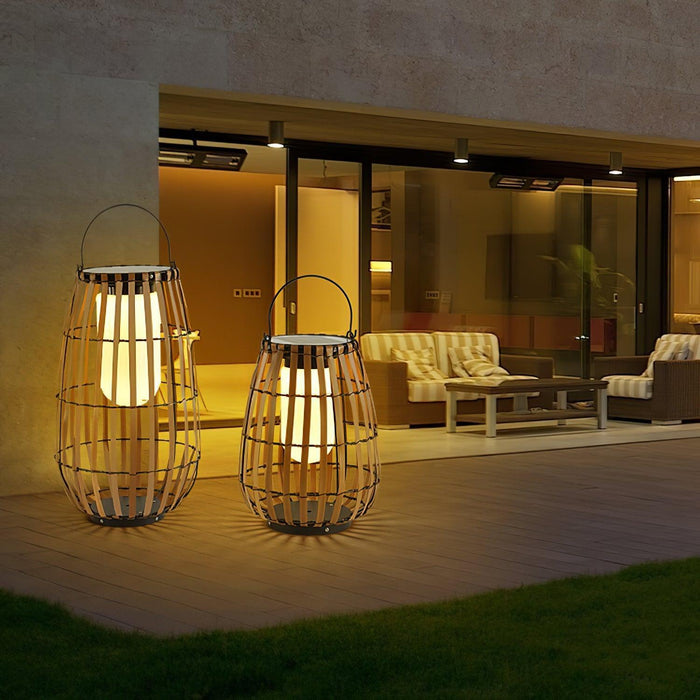 Tropic Braid Lantern Outdoor Lamp-DWHOME