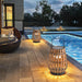 Tropic Braid Lantern Outdoor Lamp-DWHOME