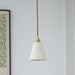 Trumpet Ceramic Pendant Light-DWHOME
