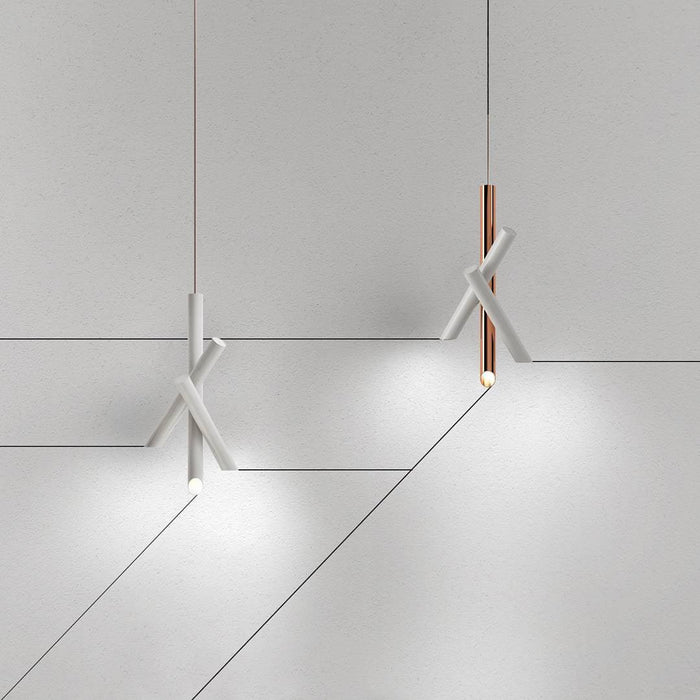 "Lampe suspendue Tube-DWHOME"