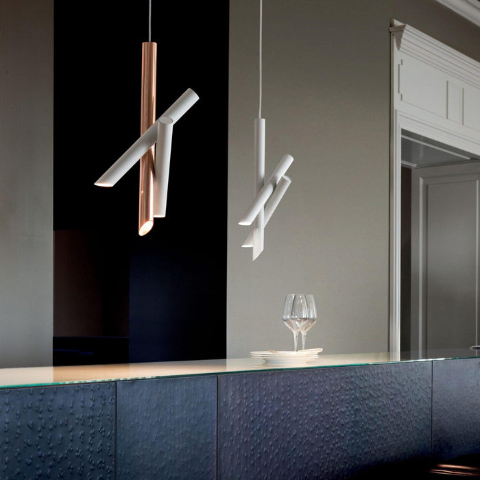 "Lampe suspendue Tube-DWHOME"