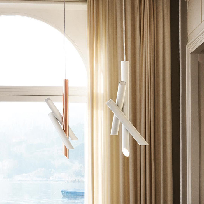 "Lampe suspendue Tube-DWHOME"