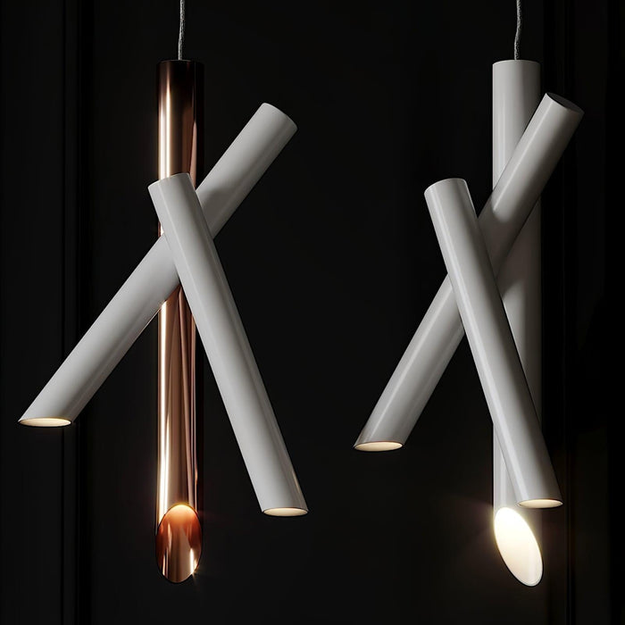 "Lampe suspendue Tube-DWHOME"