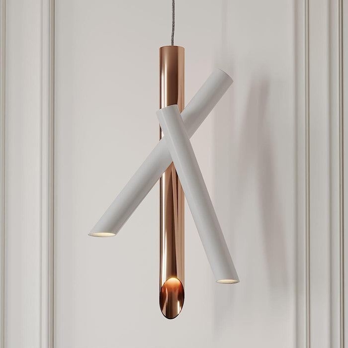 "Lampe suspendue Tube-DWHOME"