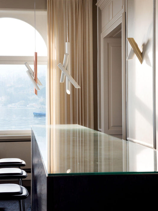 "Lampe suspendue Tube-DWHOME"