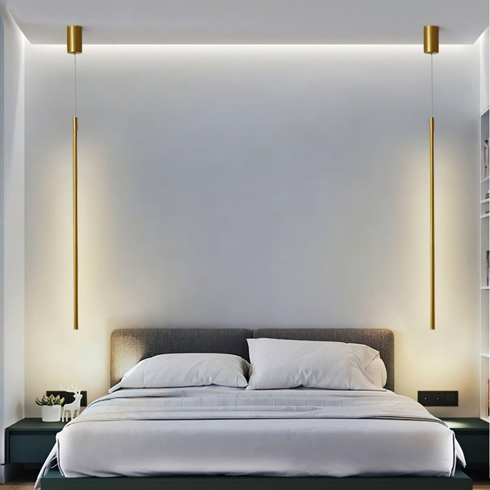 Tubular Linear Pendant Light-DWHOME