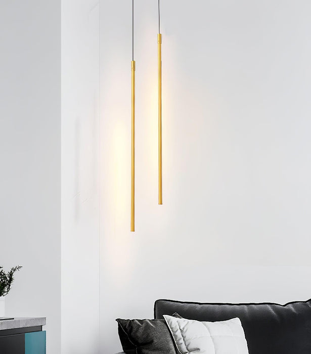 Tubular Linear Pendant Light-DWHOME