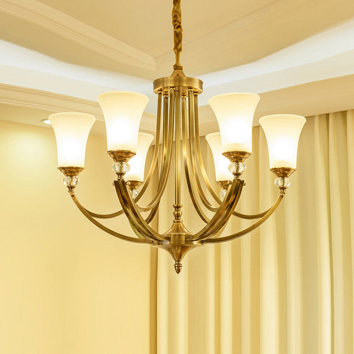 Tuileries Glass Chandelier-DWHOME