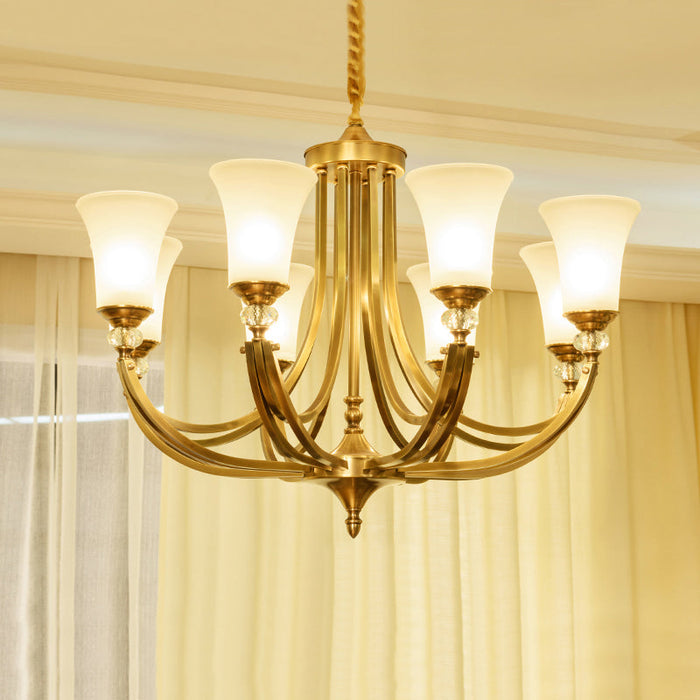 Tuileries Glass Chandelier-DWHOME