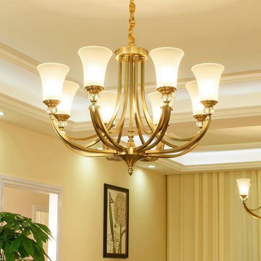 Tuileries Glass Chandelier-DWHOME