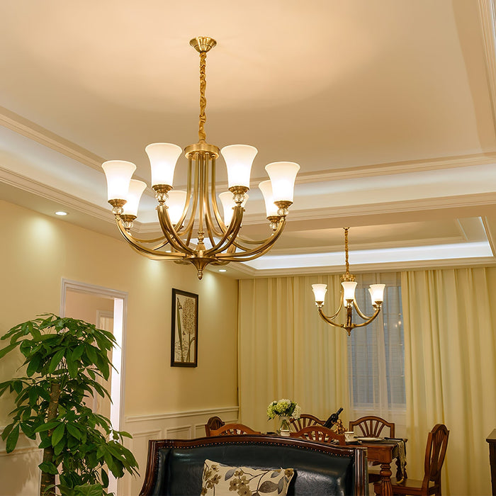 Tuileries Glass Chandelier-DWHOME