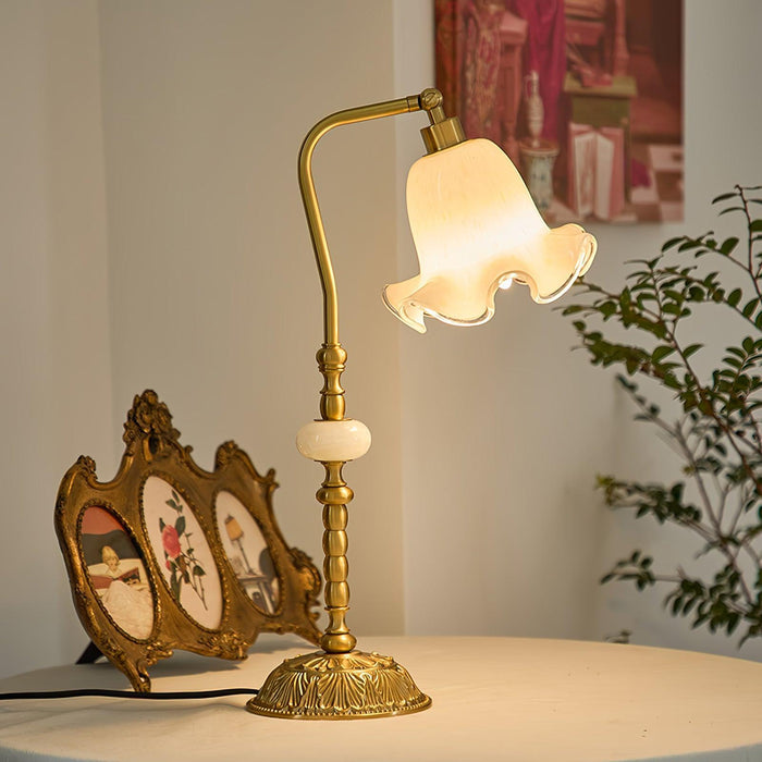 Tulip Brass Table Lamp - DWHOME