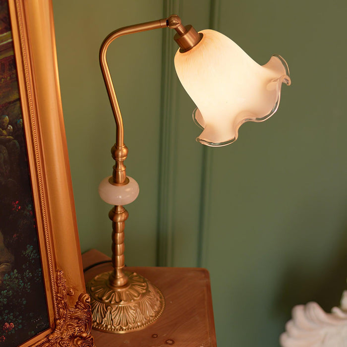 Tulip Brass Table Lamp - DWHOME