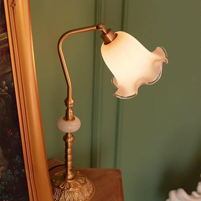 Tulip Brass Table Lamp - DWHOME