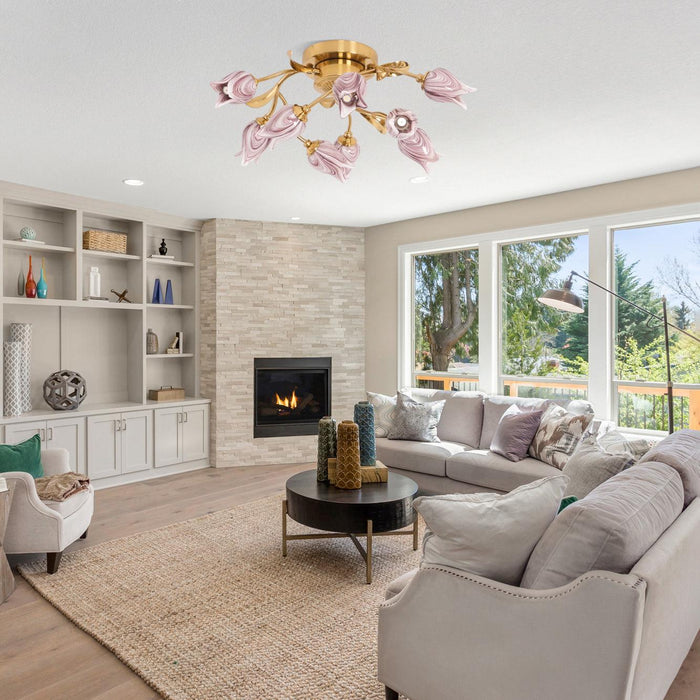 Tulip Serenade Ceiling Lamp-DWHOME