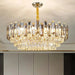 Tuna Luxury Modern Crystal Round Chandelier - DWHOME