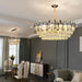 Tuna Luxury Modern Crystal Round Chandelier - DWHOME