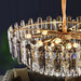Tuna Luxury Modern Crystal Round Chandelier - DWHOME