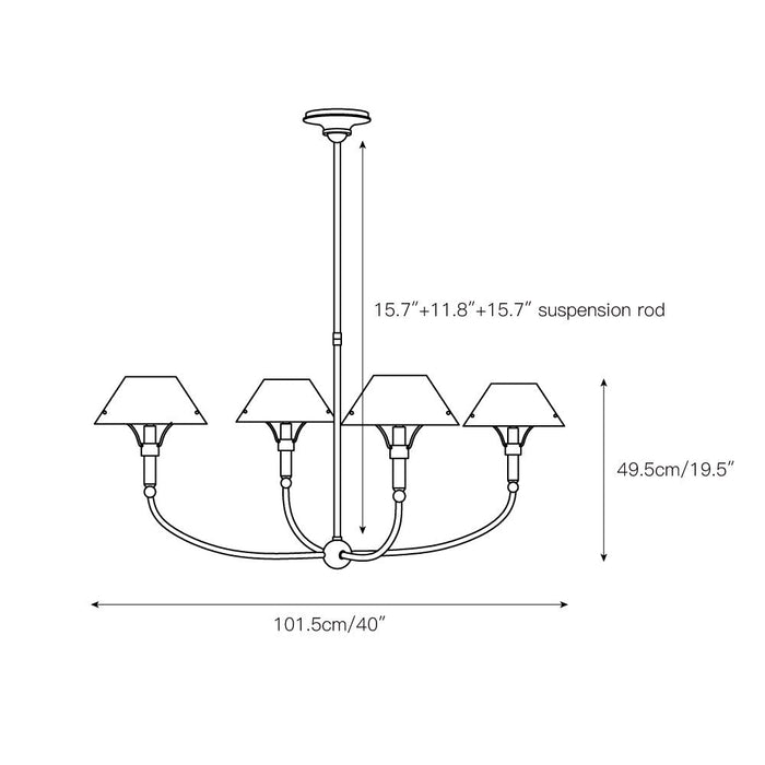 Turlington Chandelier-DWHOME