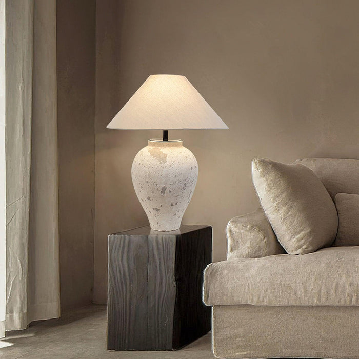 Tuscan Stone Table Lamp - DWHOME