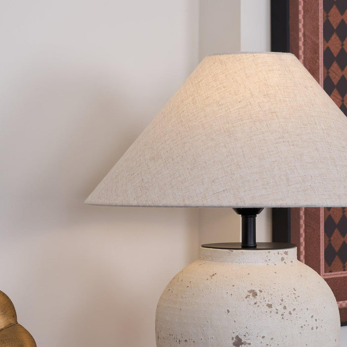 Tuscan Stone Table Lamp - DWHOME
