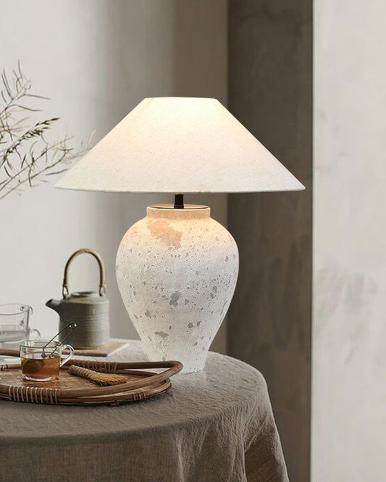 Tuscan Stone Table Lamp - DWHOME