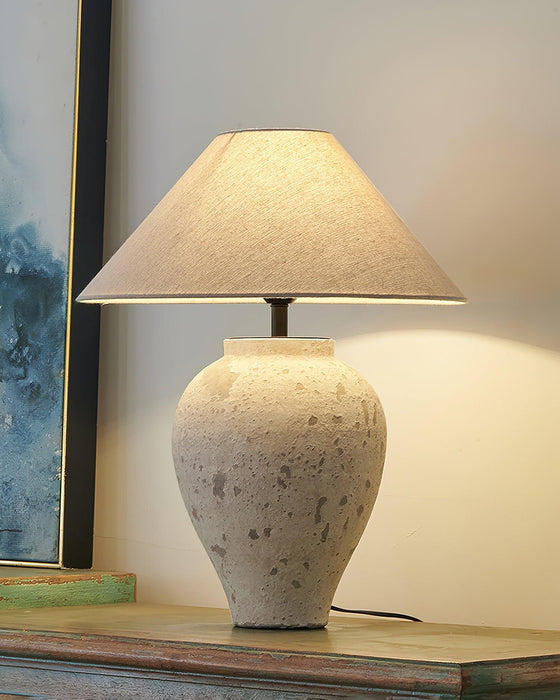 Tuscan Stone Table Lamp - DWHOME