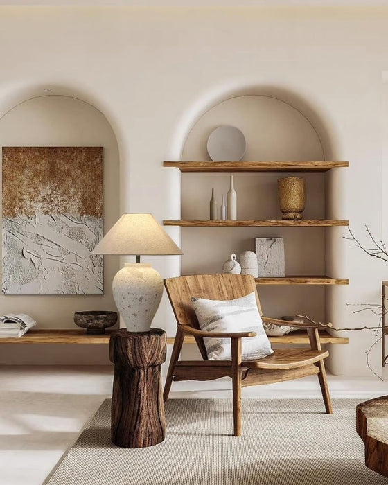 Tuscan Stone Table Lamp - DWHOME