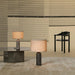 Tuxedo Marble Table Lamp-DWHOME