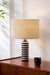 Tuxedo Marble Table Lamp-DWHOME