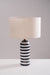 Tuxedo Marble Table Lamp-DWHOME