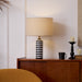 Tuxedo Marble Table Lamp-DWHOME