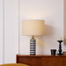 Tuxedo Marble Table Lamp-DWHOME