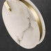 Tuya Marble Large Hanging Stairwell Lighting Chandelier - DWHOME