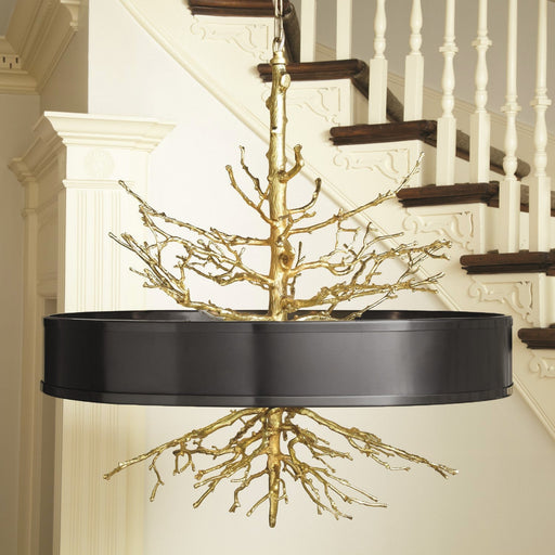Twig Brass Chandelier-DWHOME
