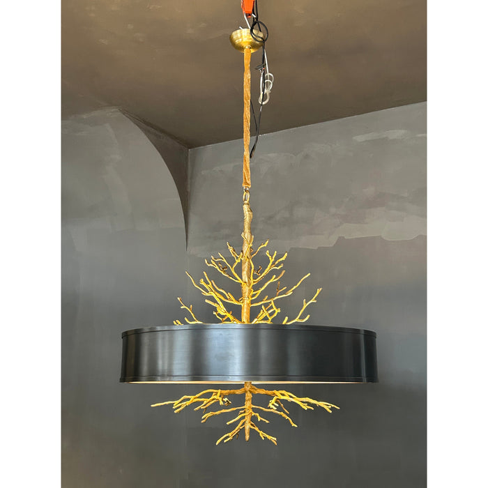 Twig Brass Chandelier-DWHOME