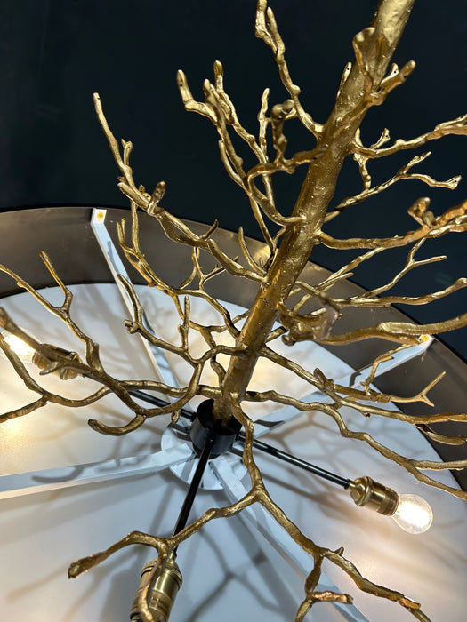 Twig Brass Chandelier-DWHOME