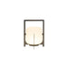Steel Twilight Lantern Table Light-DWHOME