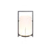 Steel Twilight Lantern Table Light-DWHOME