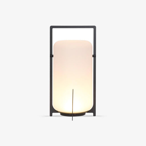 Black Twilight Lantern Table Lamp-DWHOME
