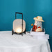 Black Twilight Lantern Table Lamp-DWHOME