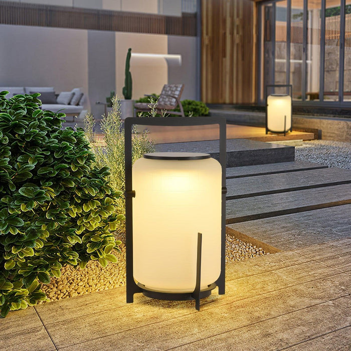Twilight Lantern Solar Outdoor Table Lamp - DWHOME