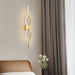 Twist Brass Wall Light - Vakkerlight