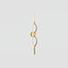 Twist Brass Wall Light - Vakkerlight