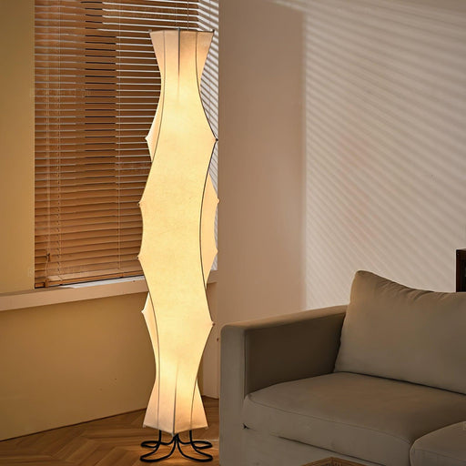 Twist Silk Floor Lamp-DWHOME