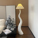 Twisted Pleated Floor Lamp-DWHOME