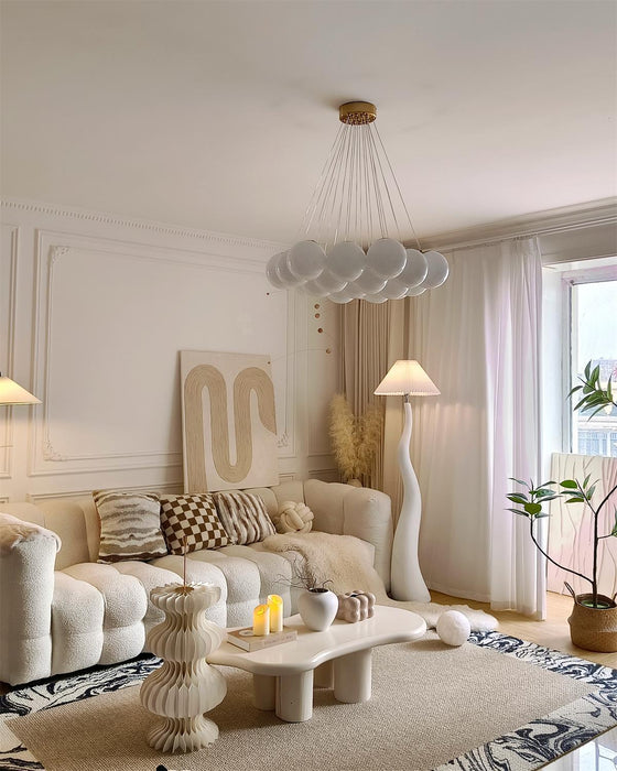 Twisted Pleated Floor Lamp-DWHOME